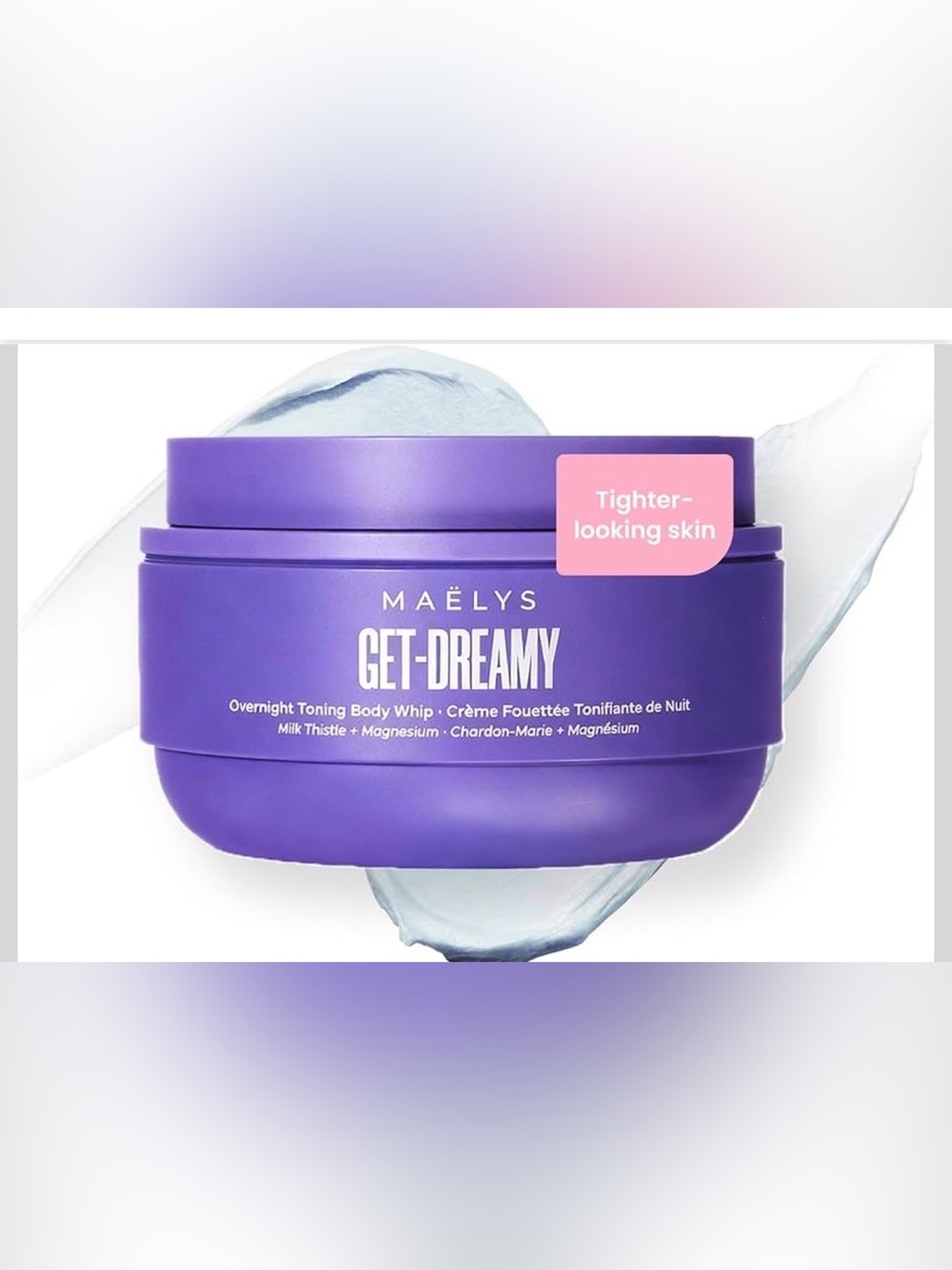MAËLYS GET-DREAMY Overnight Toning Body Whip 6.8 oz Factory Sealed NIB